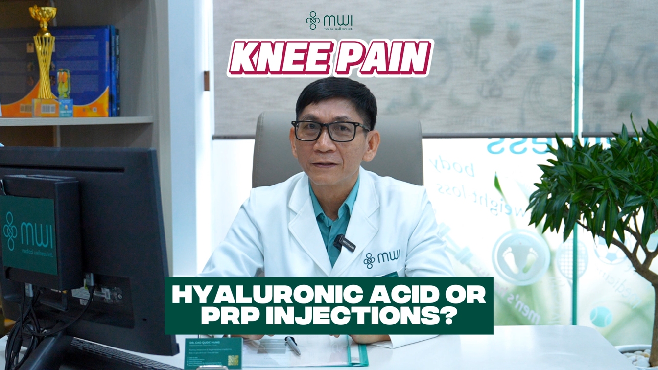 PRP vs 히알루론산 무릎 치료 비교